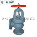 JIS F 7378 16K Screw-Down Cast Iron Angle Valve